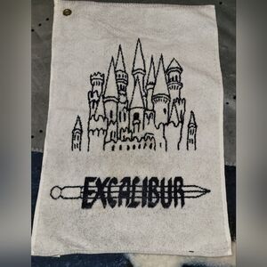 Excalibur golf towel